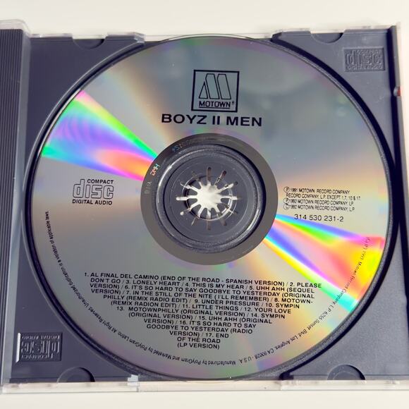 Boyz II Men – Cooleyhighharmony CD Album (Motown 3145302312, 1997 Reissue) R&B - Picture 5 of 6